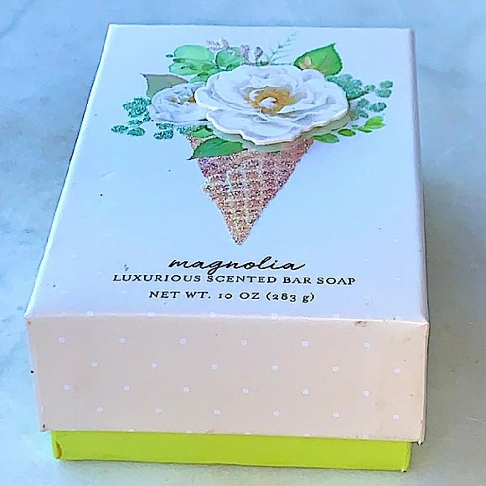 MAGNOLIA CST COMMONWEALTH LUXURIOUS SCENTED BAR SOAP NEW 10 oz